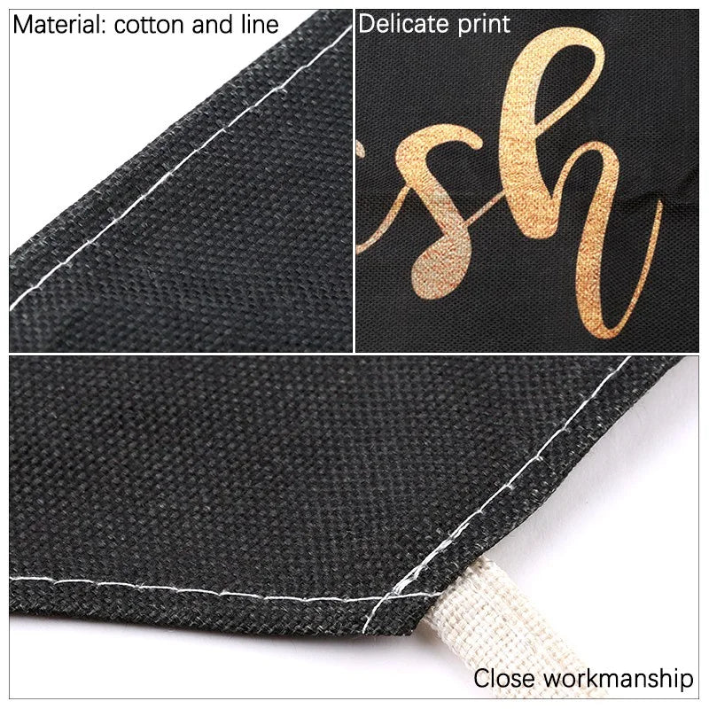 Eyelash Extension Cleaning Aprons Professional Bronzing Eyelash Pattern Apron Grafting False Eyelashes For Adult Makeup Tools