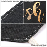 Eyelash Extension Cleaning Aprons Professional Bronzing Eyelash Pattern Apron Grafting False Eyelashes For Adult Makeup Tools