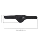 Electric Heated Neck Protection Belt Three Adjustable Temperature Levels for Warmth and Neck Massage Neck Relaxation Black