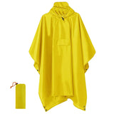 Rain Poncho for Adults - Waterproof Raincoat Cloak with Detachable Sleeves , Lightweight Hiking Rain Gear for Outdoor Travel