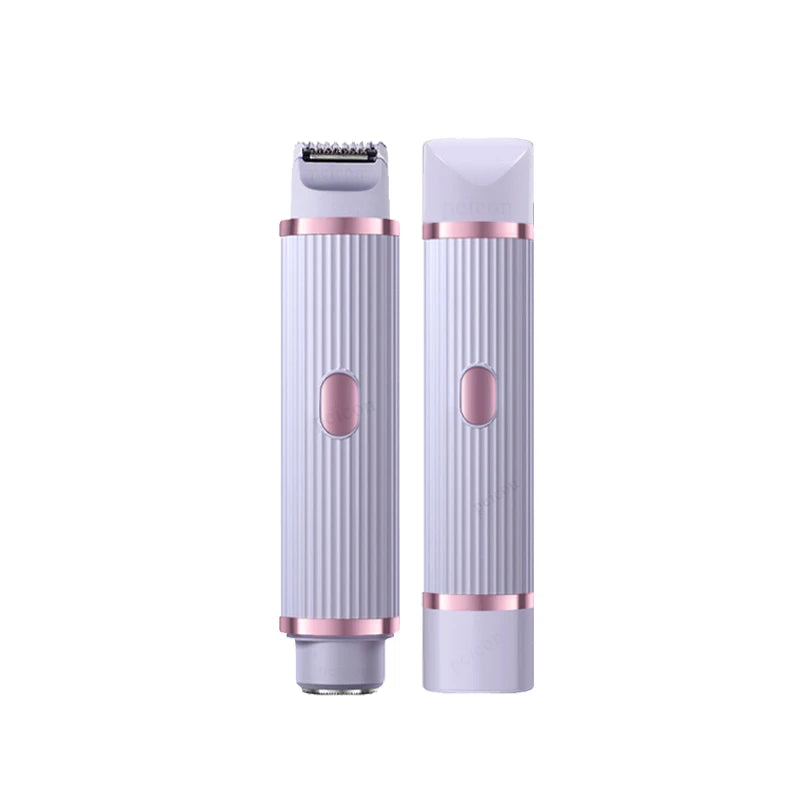 Electric Razor For Women Face Shaver Portable Hair Removal Leg Armpit Bikini Body Hair Trimmer Painless Facial Mustache Epilator