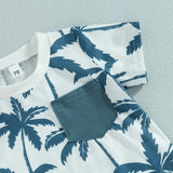 Toddler Baby Boy Clothes Summer Short Sleeve T Shirt and Shorts Cute Infant Baby Boy Outfits Clothing Set