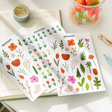 School Supplies Planner Album Self-adhesive Decorative Decals Label Stickers Stationery Stickers Diary Scrapbooking Stickers