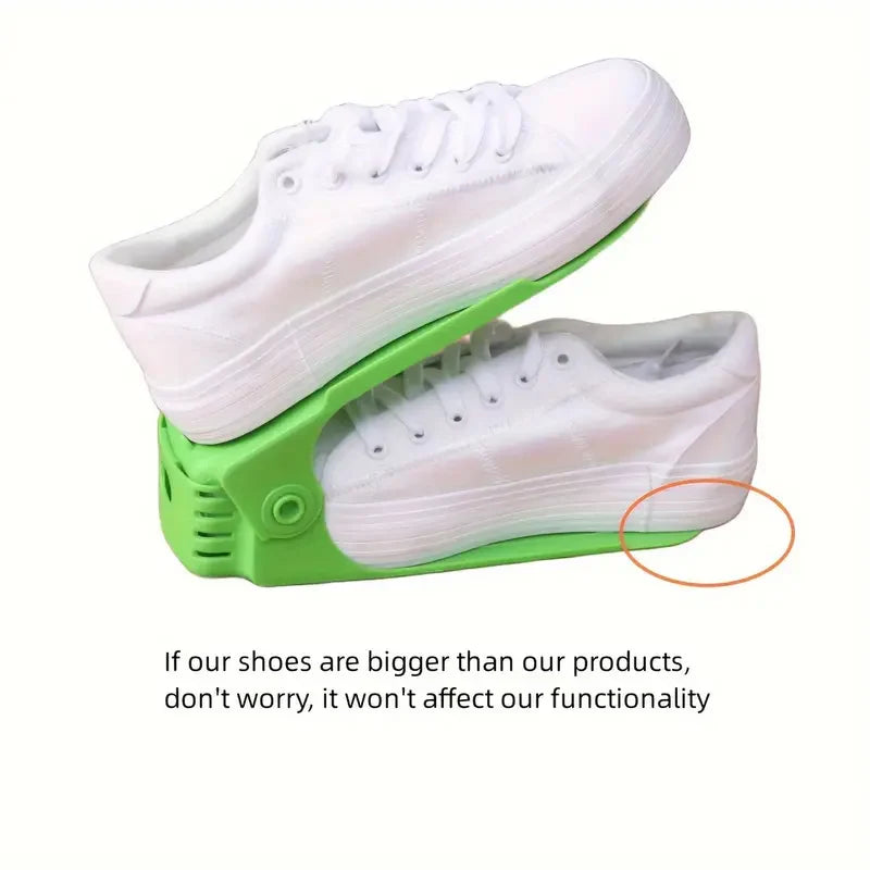 5 adjustable shoe racks for storing shoe artifacts, available in various colors for you to choose from.