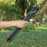 Outdoor Large Bonfire Tripod, Camping Picnic Campfire Cooking Pot, Portable Hanging Triangle Stand Rack