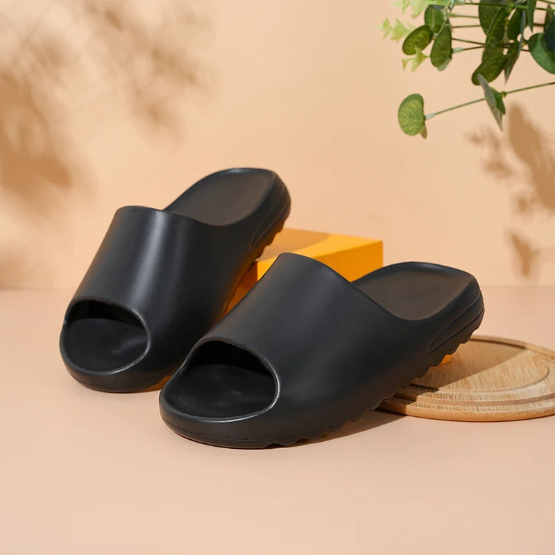 Summer Kid Slippers Sandals Boy Girls Eva Platform Soft Bottom Girls Kids Trend Slides Beach Shoes For Toddlers Children