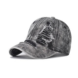 denim baseball cap for men women spring summer cap letters embroidery