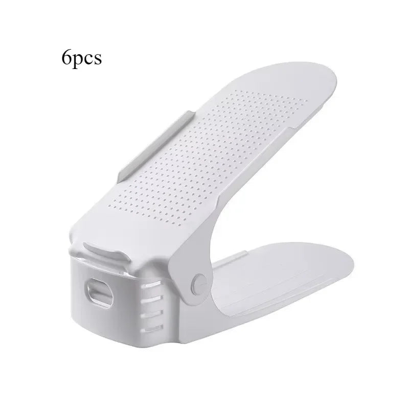 Shoe Rack Durable Thicken Adjustable That Saves Space with Support Slots Cabinet Brackets and Storage Racks for Storage Tools