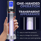 Vacuum pump for automatic penis, 4 suction modes, Vacuum sex toys for male masturbation, penis extender, vacuum pump enlargement