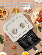 2025 6L air fryer large capacity multifunctional air fryer fully automatic all-in-one machine square oil-free Quick Bake Fryer