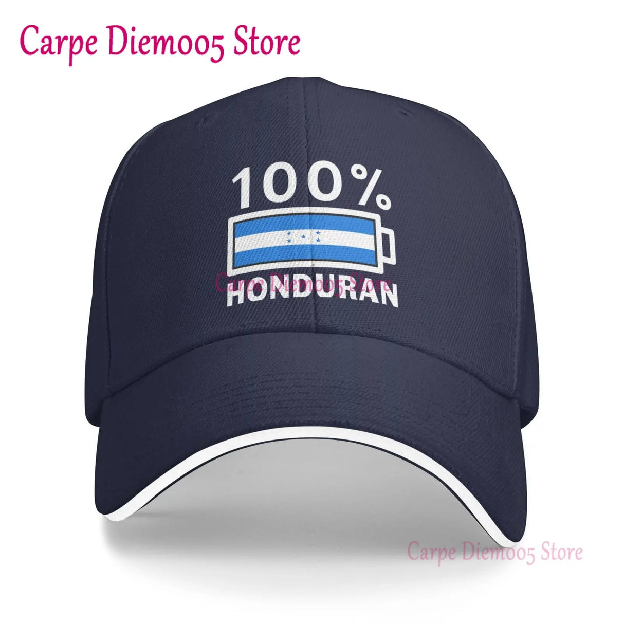 Honduras Flag Unisex Hats Fashion Adjustable Baseball Cap for Men Women