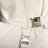 Solid Metal Buckle Decoration Blazer For Men Party Banquet Blazer Casual Slim Fit Suits By Italian Designers (only Blazers)