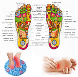 Foot Massage Mat Acupressure Mat Foot Reflexology Walking Toe Plate Magnetic Therapy Acupressure Disc  Pressure point Pads Board