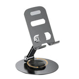 Desktop Phone Stand Tabletop Smartphone Holder Adjustable Height And Angle Foldable Cell Phone Stand Holder For Desk