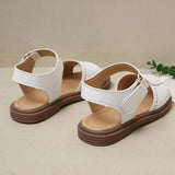 Girls sandals new summer medium and large children princess shoes soft sole shoes