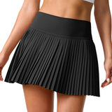 Mini Short Skirts for Women Women's Double Layered Pleats Tennis Sports Skirts For Women High Waisted Fashion Versatile Skirt
