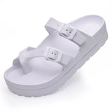 KIDMI New Fashion Women Sandals Comfortable Women's Slippers High Quality EVA Women Flip-flops Nonslip Soft Integrated Slippers