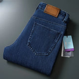 Summer denim jeans for male Big Size 29-40 42 44 Casual Jeans Men Clothes Jean Pants beige black blue