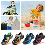 Boys Girls Sports Sandals Summer Kids Closed Toe Outdoor Sandals Athletic Water Shoes Sandals Child Pool Beach Sandals