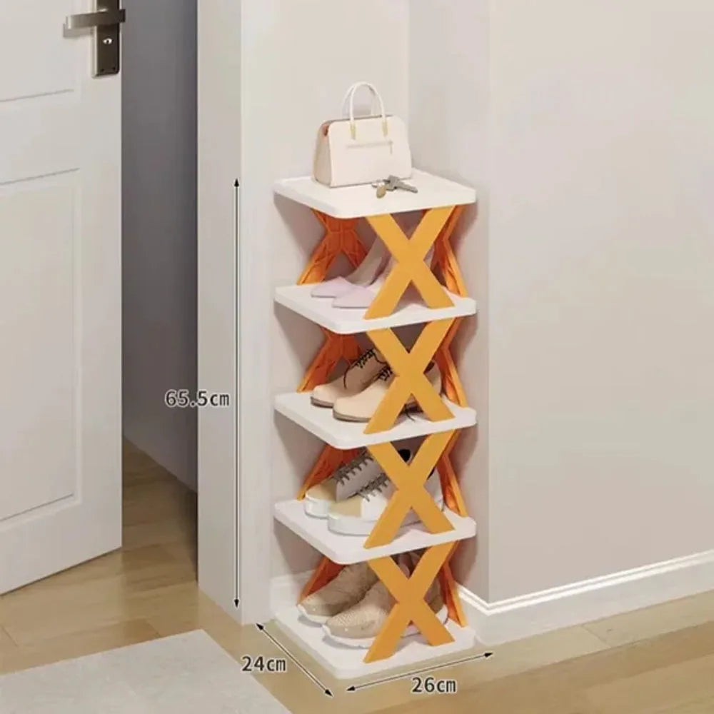 Shoes Racks Storage Organizer Detachable Shoe Racks Saves Family Household Rack Multi Layer Simple Shoes Shelf Color Cabinet