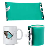 Mug Transfer Sublimation Silicone Mug Wrap Mug Mold 11OZ Cup Clamp Fixture- G2AB
