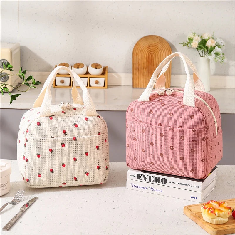 Lunch Bag for Women Girls Men,Cute Women Lunch Bags,Soft Leakproof Large Lunch Bag for Work,Picnic or Travel,Reusable Insulated