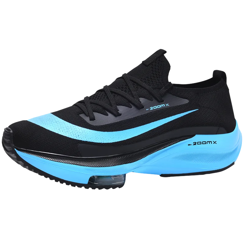 Men's casual shoes Running shoes non-slip flexible luxury high elastic thick sole light breathable running shoes for men
