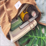 Bags for Women 2021 Corduroy Shoulder Bag Reusable Shopping Bags Casual Tote Female Handbag for A Certain Number of Dropshipping