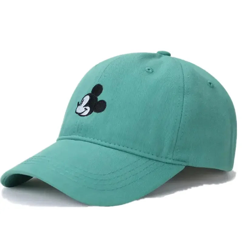 New Unisex Cap Mickey Cartoon Cotton Baseball Cap For Men Women Adjustable StreetWear Dad Hats