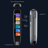 Digital Reader Pen Scan Reader Pen Language Translator Online 142 Languages Digital Smart Voice WiFi Scanning Translation Device