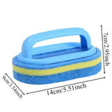 Cleaning Brush With Handle Sponge Wiping Kitchen Cleaning Pot Washing Dishwashing Sponge Cleaning And Brush Tool Toilet Ceramic