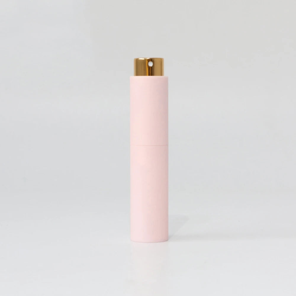 10ml Perfume Bottling Atomizer Frosted Liquid Container Macaron Rotary Oral Spray Bottle Portable Empty Bottle