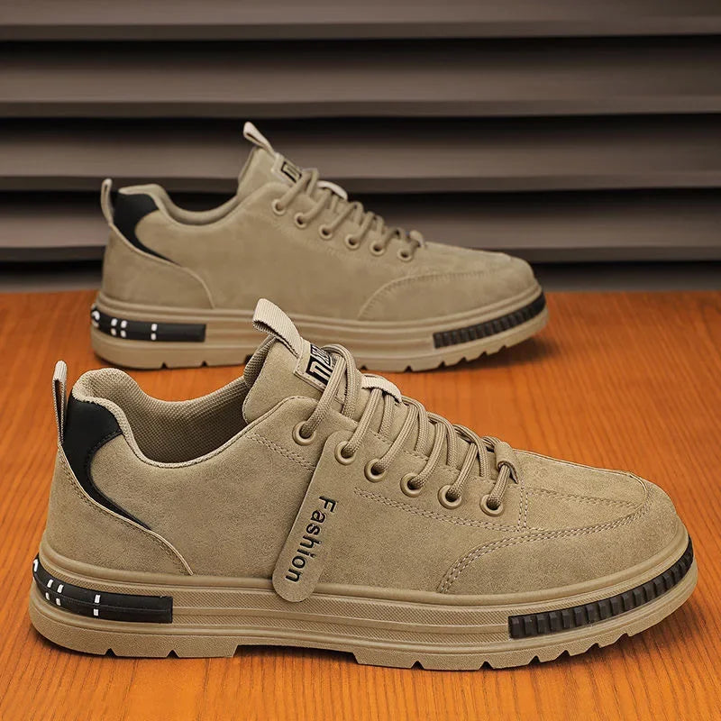 Casual Sneaker for Men Wear-Resistant Fashion Breathable Trendy All-match Comfortable Outdoor Platform Sneakers Spring Main New