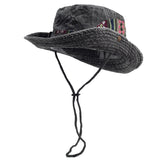 Four Seasons Cotton Solid Bucket Hat Fisherman Hat Outdoor Travel Sun Cap for Men and Women