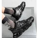 Running Shoes Men  Breathable Flat Comfortable Non-Slip Soft Platform Casual Sports Shoes Mesh Trendy Sneakers Man