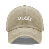 Daddy & Mommy Baseball Cap for Men & Women Unisex Soft Washed Cotton Embroidery Baseball Hats For Father's Mother's Day gifts