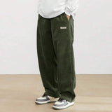 Corduroy Pants Men Clothing Sweatpants Loose-Fit Casual Pants Man Baggy Hosen Regular Length Trousers Men Cargo Pants Women