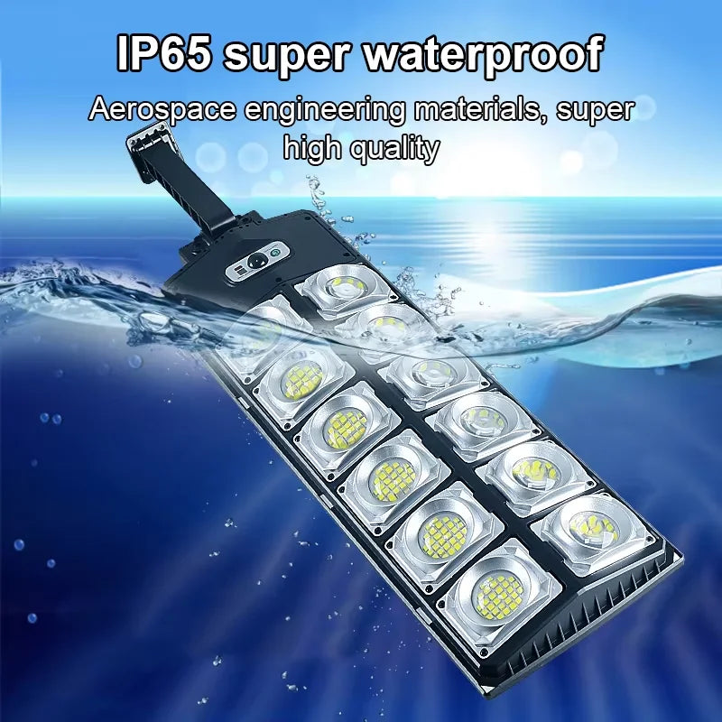 Solar Street Light Integrated Solar Garden Light Induction Outdoor Lighting with Remote Control Outdoor Induction Solar Light