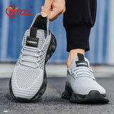 YRZL Men's Lightweight Mesh Running Shoes Casual Sneakers Summer Comfortable Athletic Jogging Running Shoes for Men