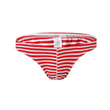 Men's Briefs Panties Men Cotton Underwear Briefs Breathable Cuecas Striped Brief U Pouch Panties for Men Sexy Underpants Shorts