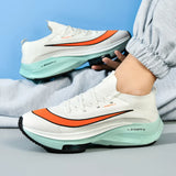 Men's casual shoes Running shoes non-slip flexible luxury high elastic thick sole light breathable running shoes for men