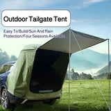 Car Tail Tent Canopy Off-road Camping Picnic Leisure Outdoor Car Tent Sunscreen Waterproof Simple Installation and Storage