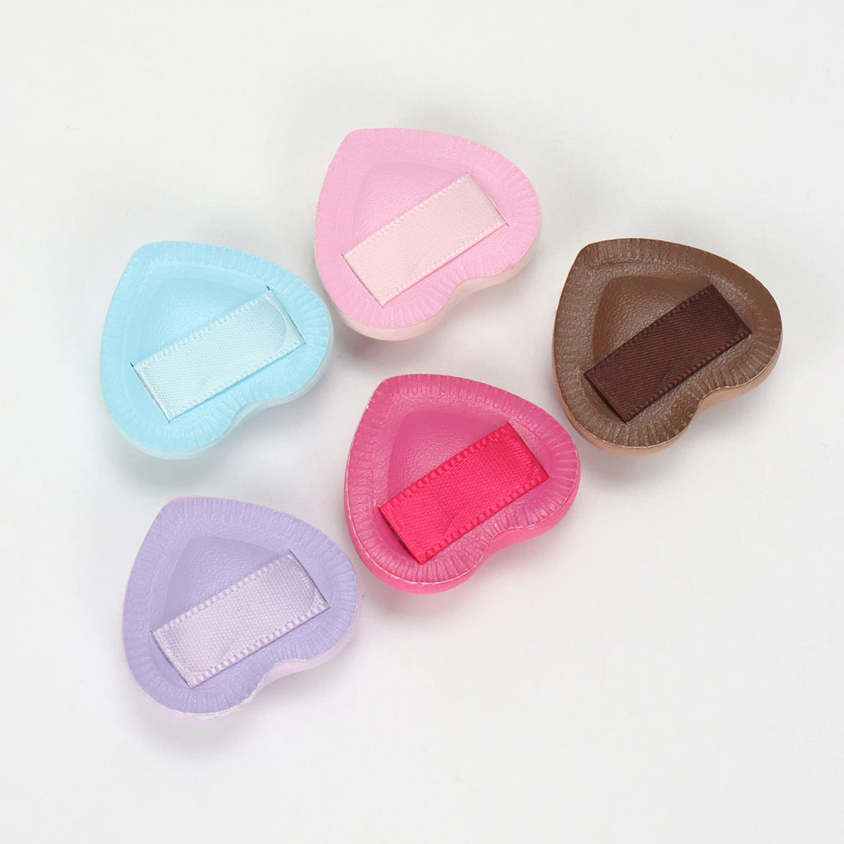Random 5/10/15/20 Pieces of Ultra-Soft Cotton Candy Makeup Powder Puff, Wet or Dry Use, Air Cushion Powder Puff