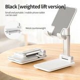 Desk Mobile Phone Holder Stand For IPhone IPad Xiaomi Adjustable Desktop Tablet Holder Universal Table Cell Phone Stand