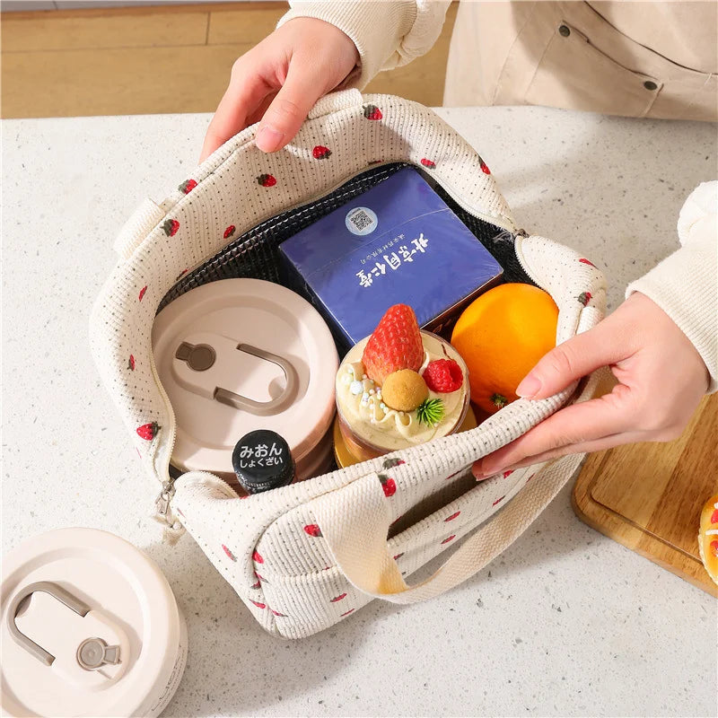 Lunch Bag for Women Girls Men,Cute Women Lunch Bags,Soft Leakproof Large Lunch Bag for Work,Picnic or Travel,Reusable Insulated