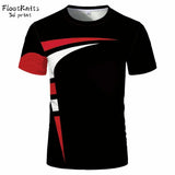 Fashion T-Shirts for Men Summer Men's Clothes O-Neck Man Short Sleeve T-Shirt Simple Quick-Drying Men's Clothing Graphic T Shirt