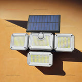 Solar Street Light Outdoor Garden Light Home Waterproof Yard Outdoor Remote Control Super Bright Lighting Sensor Street Lamp