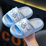 Girls' Slippers For Children's Summer 2025 New Indoor Home Anti Slip Medium And Large Children's Cool Slippers For Women