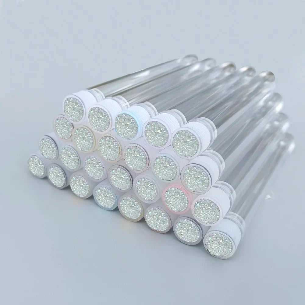 Reusable Eyelash Brush Tube Disposable Mascara Wands Replaceable Dust-proof Eye Lash Eyebrow Brush Tube for Eyelashes Extension