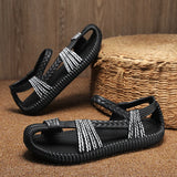 Sandals Men 2024 Fashion Men's Sandals Summer Casual Beach Sandals Lightness Anti-Slip EVA Slippers Outdoor Flip Flop Sandals